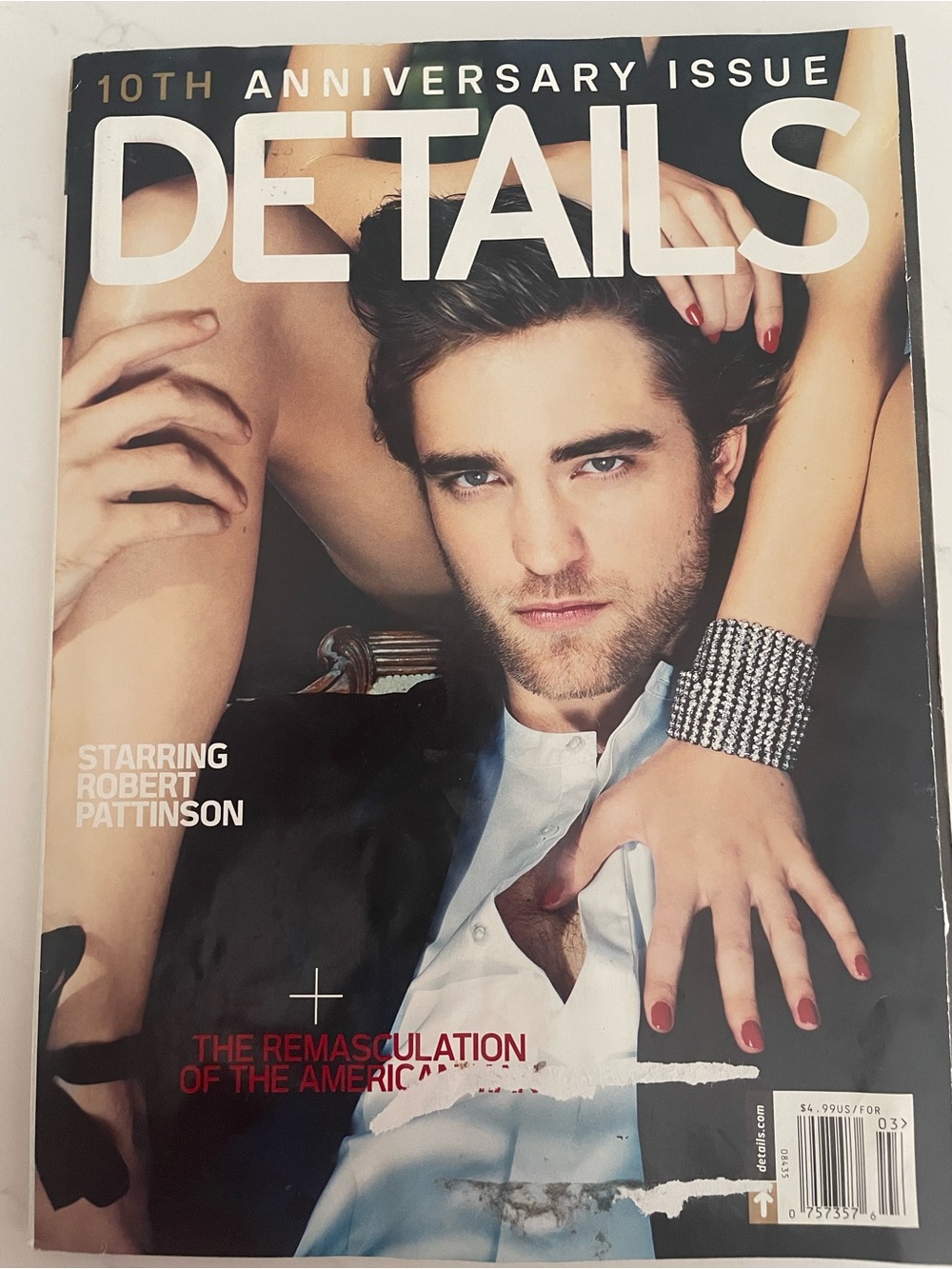Robert Pattinson Details Magazine 2010